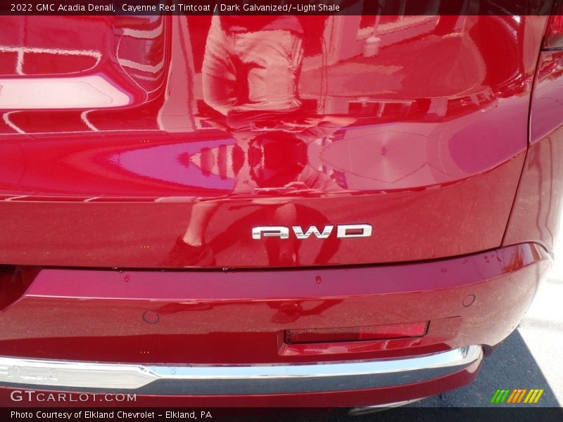 Cayenne Red Tintcoat / Dark Galvanized/­Light Shale 2022 GMC Acadia Denali