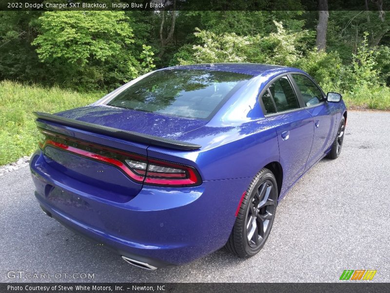 Indigo Blue / Black 2022 Dodge Charger SXT Blacktop