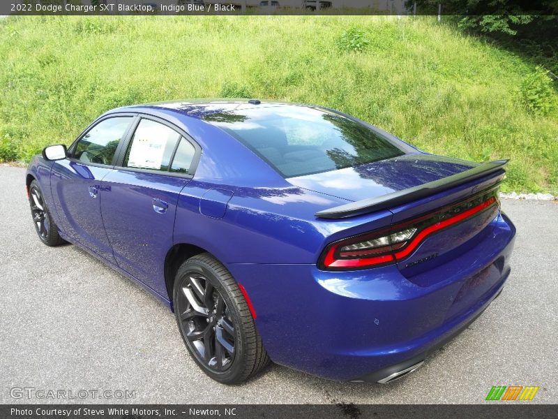 Indigo Blue / Black 2022 Dodge Charger SXT Blacktop