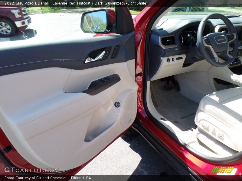 Cayenne Red Tintcoat / Dark Galvanized/­Light Shale 2022 GMC Acadia Denali