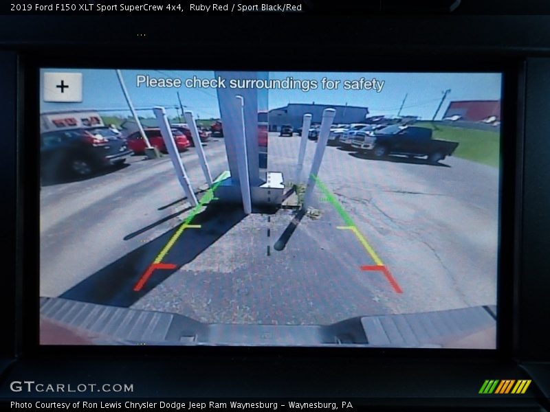 Ruby Red / Sport Black/Red 2019 Ford F150 XLT Sport SuperCrew 4x4