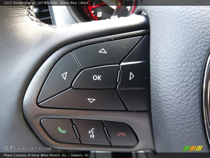 Indigo Blue / Black 2022 Dodge Charger SXT Blacktop