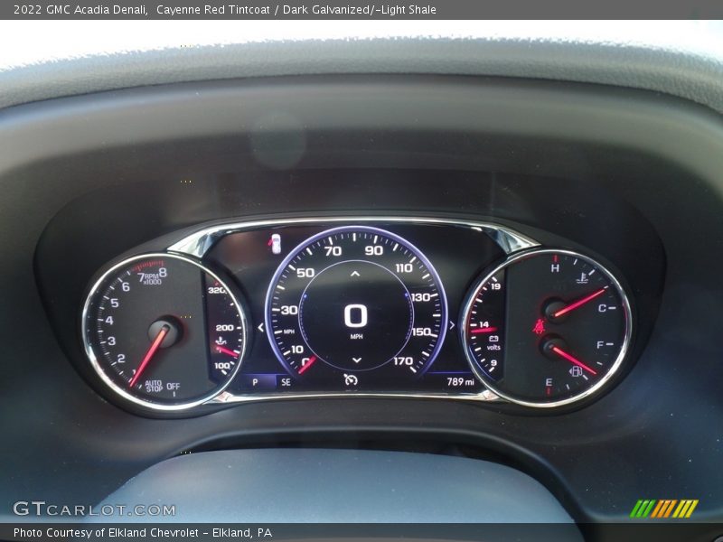 Cayenne Red Tintcoat / Dark Galvanized/­Light Shale 2022 GMC Acadia Denali