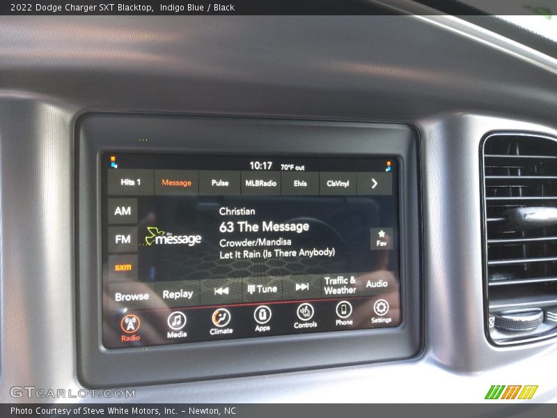 Indigo Blue / Black 2022 Dodge Charger SXT Blacktop