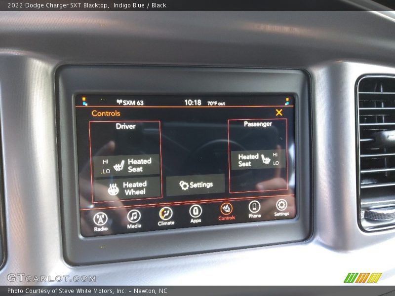 Indigo Blue / Black 2022 Dodge Charger SXT Blacktop