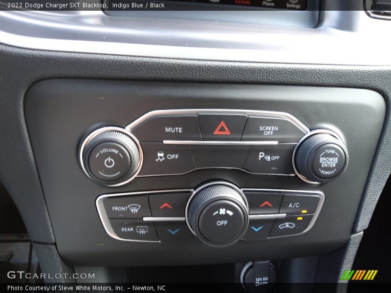 Indigo Blue / Black 2022 Dodge Charger SXT Blacktop