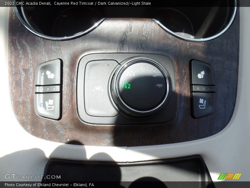 Cayenne Red Tintcoat / Dark Galvanized/­Light Shale 2022 GMC Acadia Denali