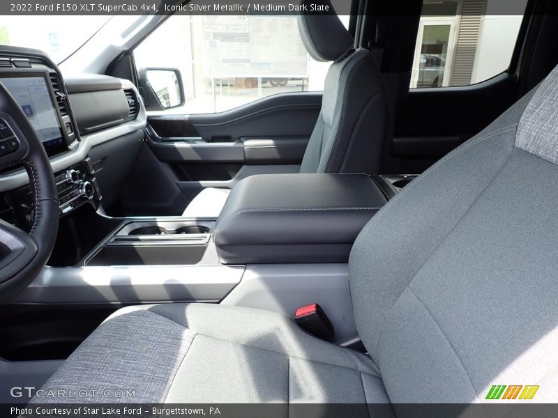 Front Seat of 2022 F150 XLT SuperCab 4x4