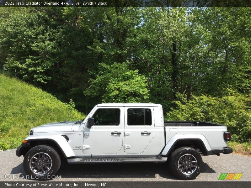 Silver Zynith / Black 2022 Jeep Gladiator Overland 4x4