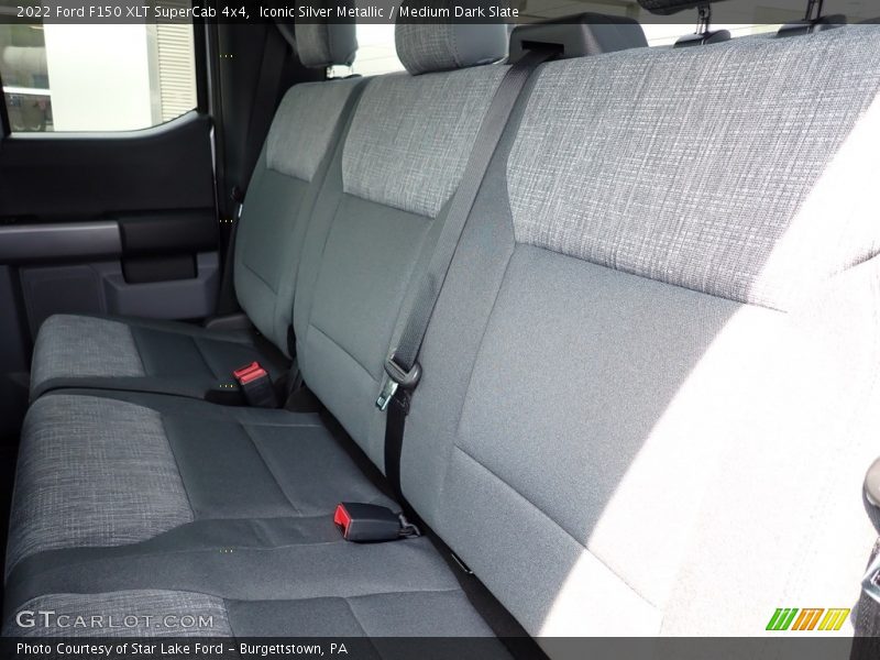 Rear Seat of 2022 F150 XLT SuperCab 4x4