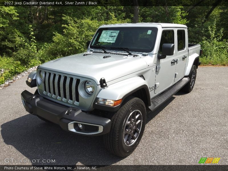 Silver Zynith / Black 2022 Jeep Gladiator Overland 4x4