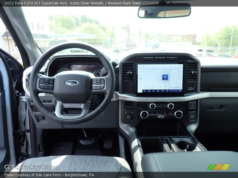  2022 F150 XLT SuperCab 4x4 Medium Dark Slate Interior