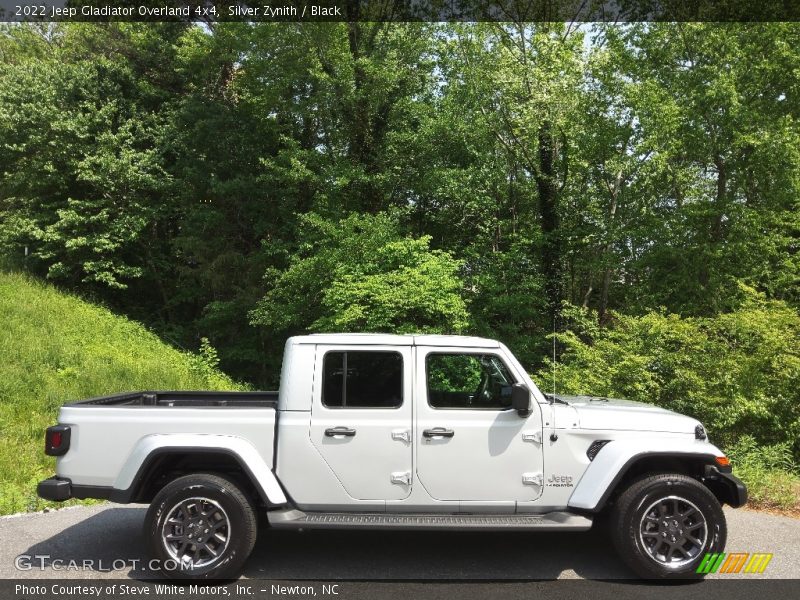Silver Zynith / Black 2022 Jeep Gladiator Overland 4x4