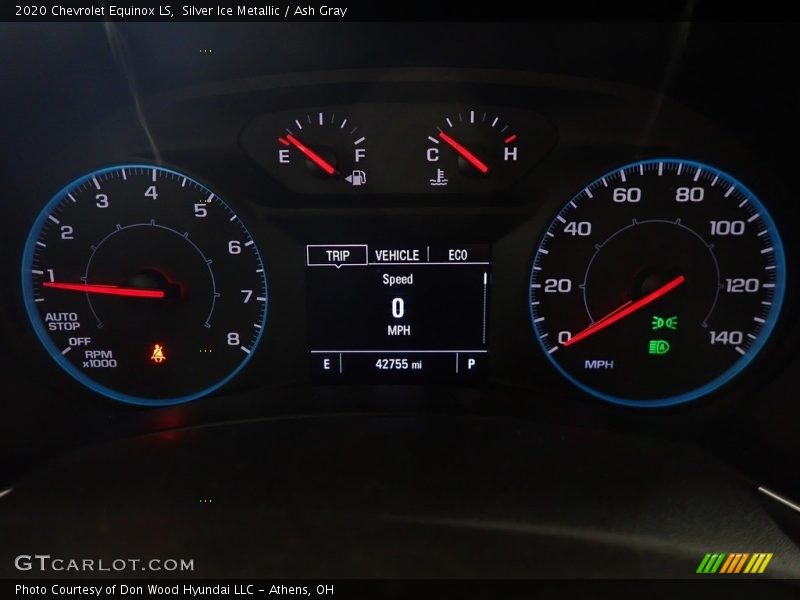 Silver Ice Metallic / Ash Gray 2020 Chevrolet Equinox LS