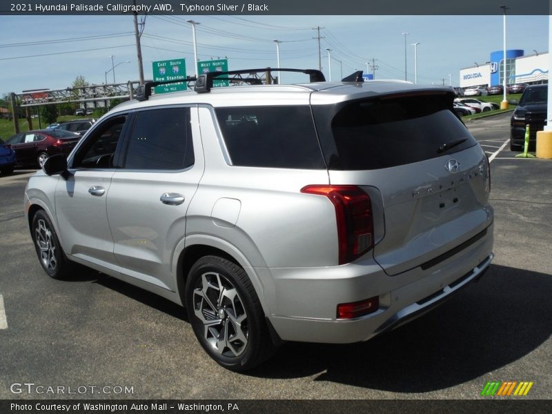 Typhoon Silver / Black 2021 Hyundai Palisade Calligraphy AWD