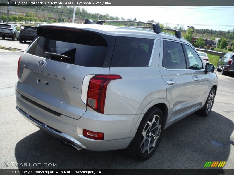 Typhoon Silver / Black 2021 Hyundai Palisade Calligraphy AWD