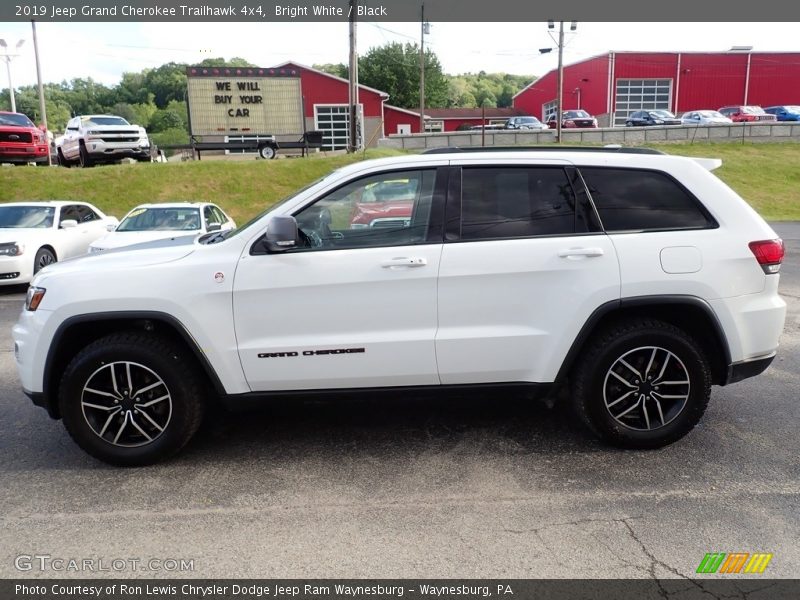 Bright White / Black 2019 Jeep Grand Cherokee Trailhawk 4x4