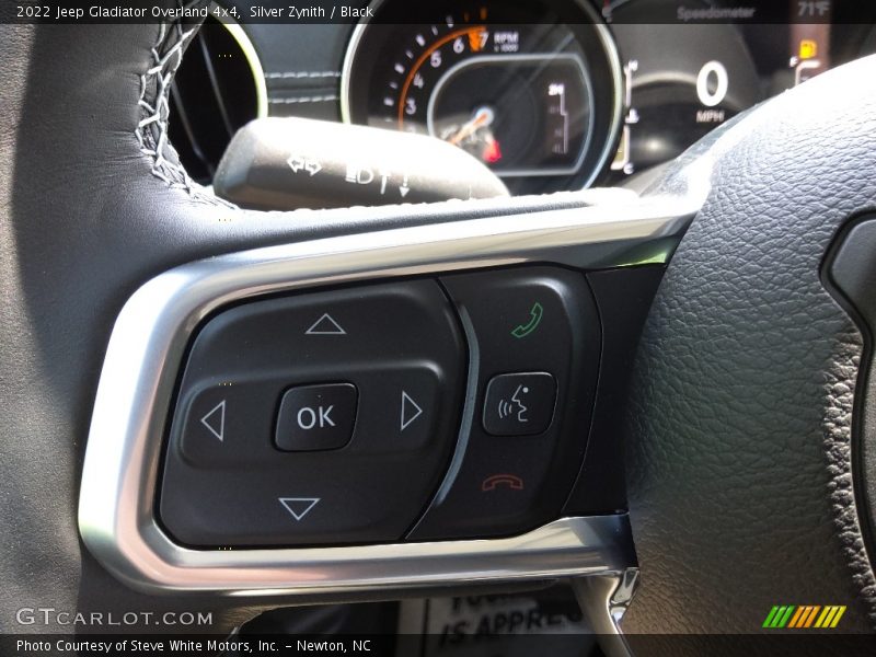 Silver Zynith / Black 2022 Jeep Gladiator Overland 4x4