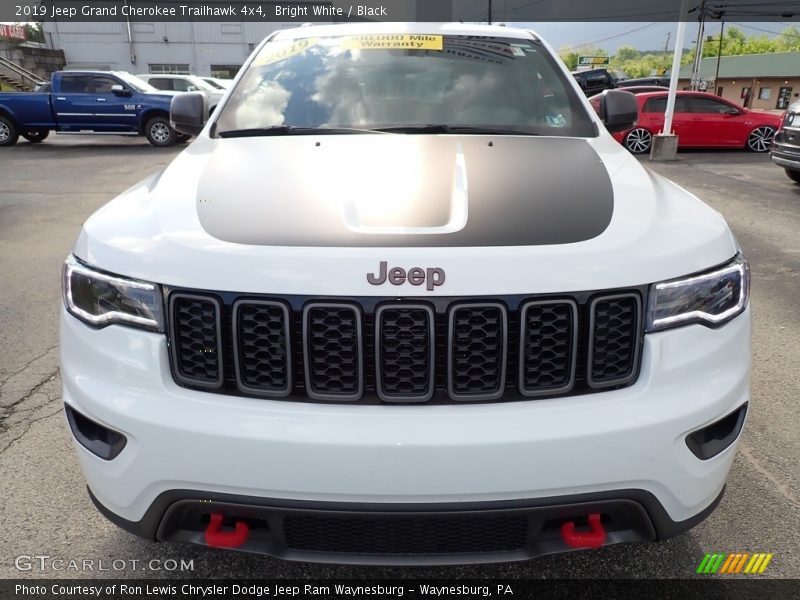 Bright White / Black 2019 Jeep Grand Cherokee Trailhawk 4x4