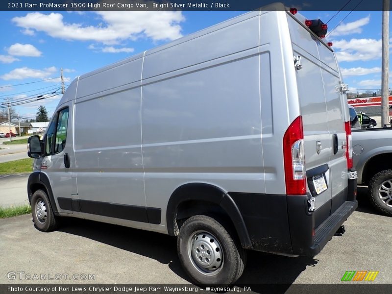 Bright Silver Metallic / Black 2021 Ram ProMaster 1500 High Roof Cargo Van