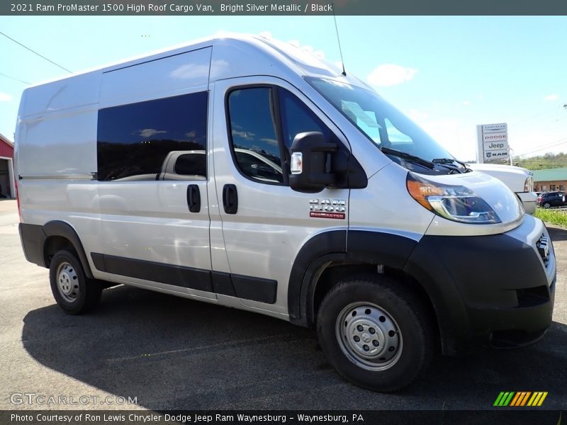 Front 3/4 View of 2021 ProMaster 1500 High Roof Cargo Van