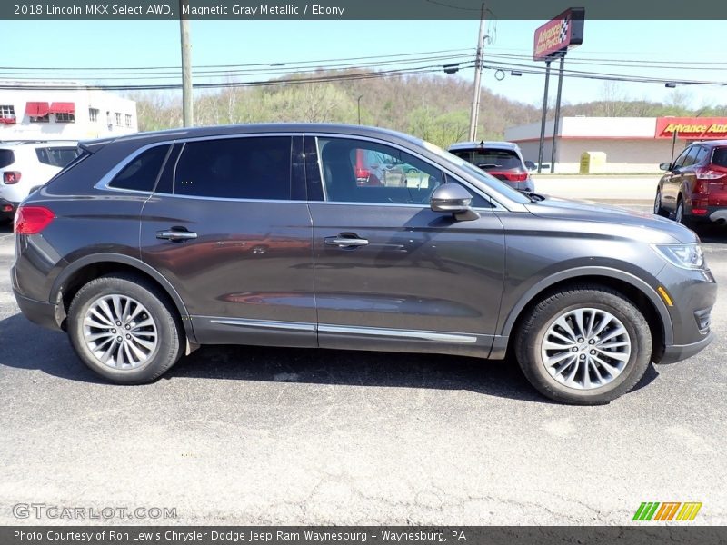 Magnetic Gray Metallic / Ebony 2018 Lincoln MKX Select AWD