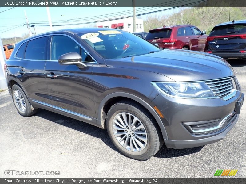 Magnetic Gray Metallic / Ebony 2018 Lincoln MKX Select AWD