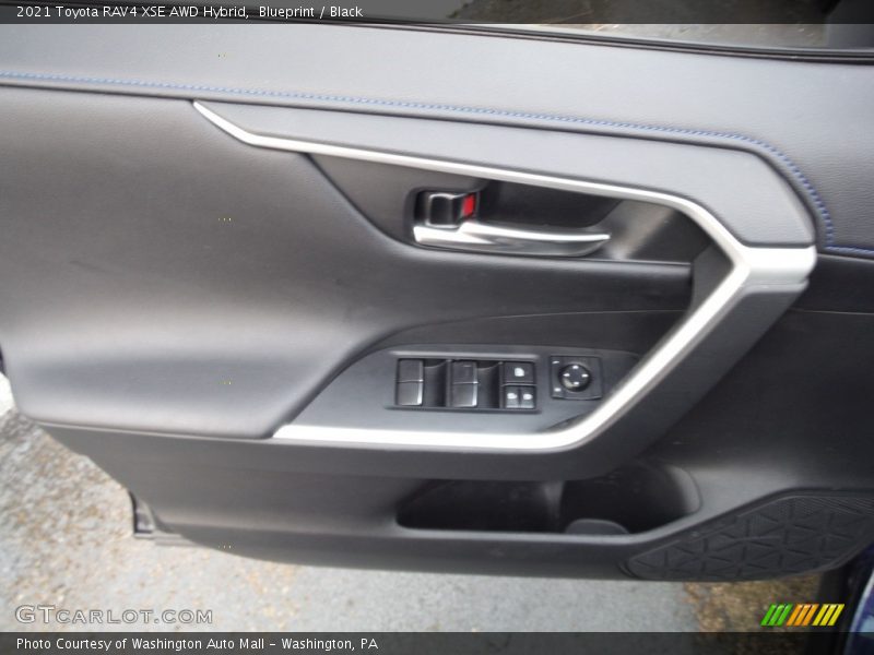 Blueprint / Black 2021 Toyota RAV4 XSE AWD Hybrid