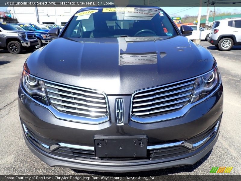 Magnetic Gray Metallic / Ebony 2018 Lincoln MKX Select AWD