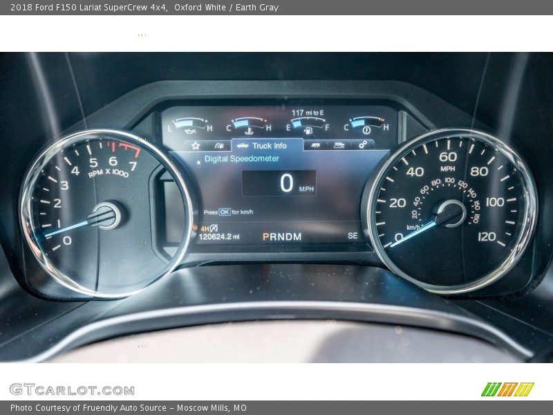 Oxford White / Earth Gray 2018 Ford F150 Lariat SuperCrew 4x4