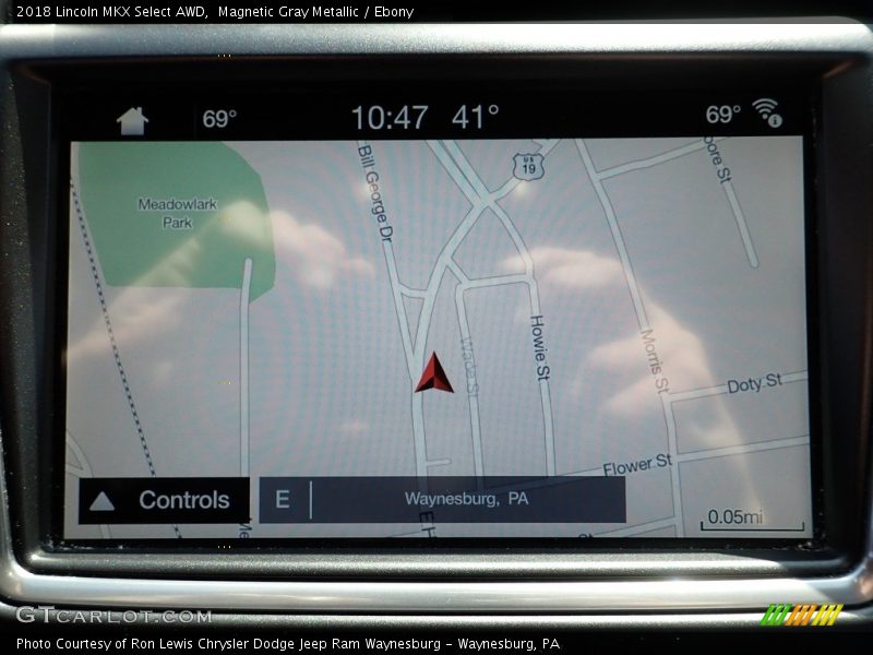 Magnetic Gray Metallic / Ebony 2018 Lincoln MKX Select AWD