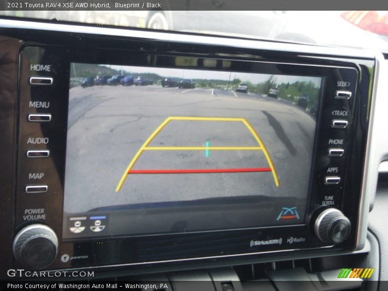 Blueprint / Black 2021 Toyota RAV4 XSE AWD Hybrid
