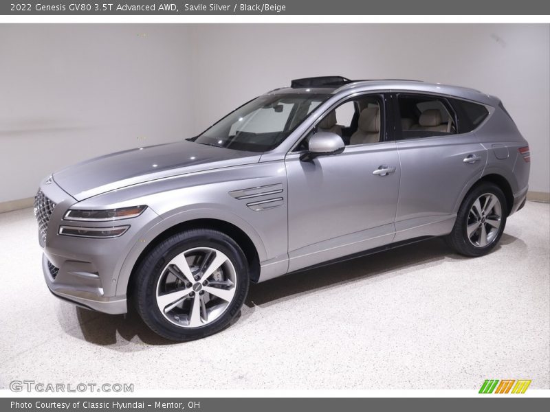 Front 3/4 View of 2022 GV80 3.5T Advanced AWD