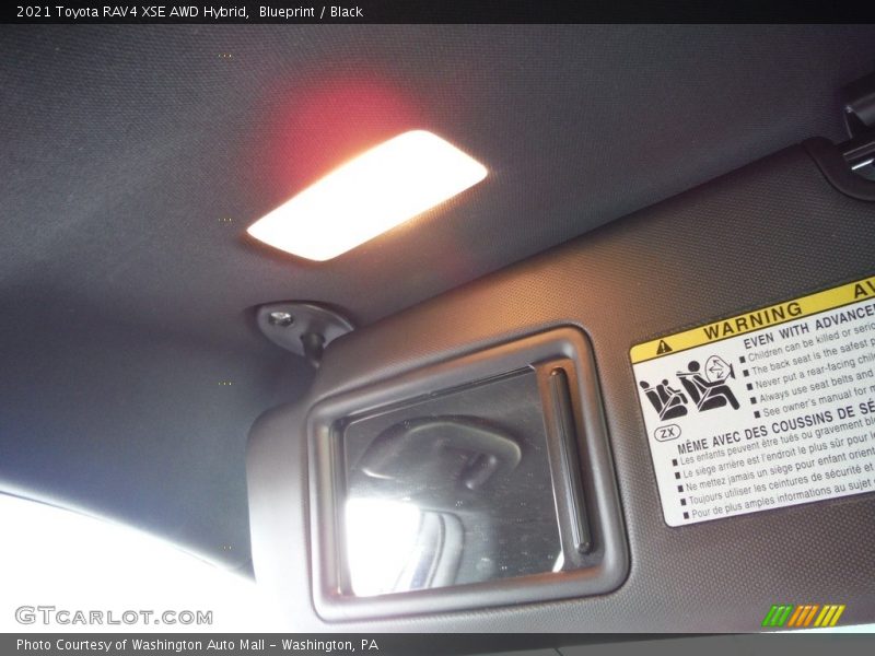 Blueprint / Black 2021 Toyota RAV4 XSE AWD Hybrid