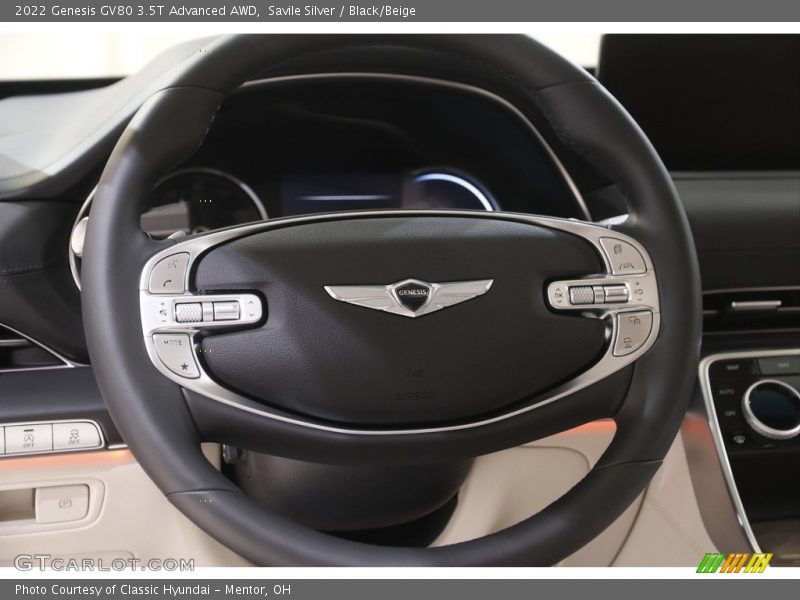  2022 GV80 3.5T Advanced AWD Steering Wheel