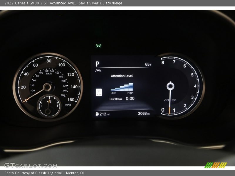  2022 GV80 3.5T Advanced AWD 3.5T Advanced AWD Gauges