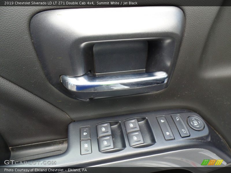 Summit White / Jet Black 2019 Chevrolet Silverado LD LT Z71 Double Cab 4x4