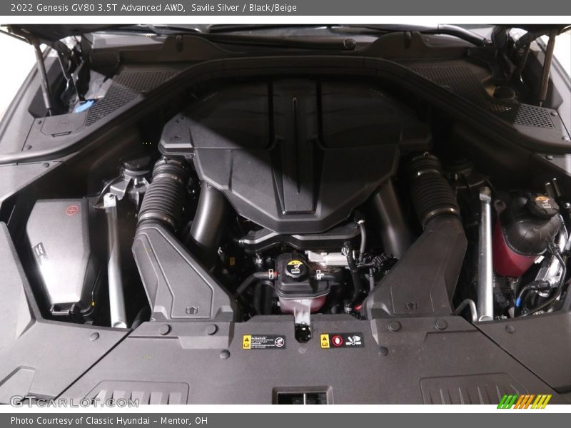  2022 GV80 3.5T Advanced AWD Engine - 3.5 Liter Turbocharged DOHC 24-Valve VVT V6