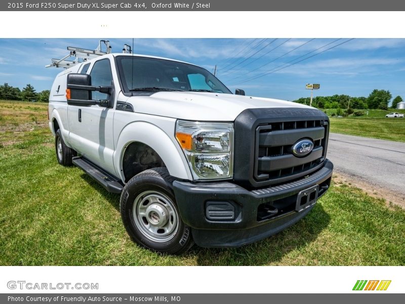 Oxford White / Steel 2015 Ford F250 Super Duty XL Super Cab 4x4