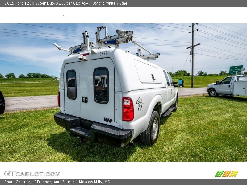 Oxford White / Steel 2015 Ford F250 Super Duty XL Super Cab 4x4