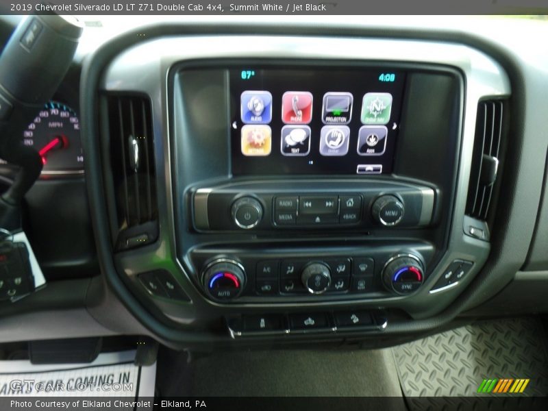 Summit White / Jet Black 2019 Chevrolet Silverado LD LT Z71 Double Cab 4x4