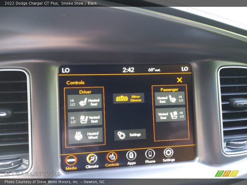 Smoke Show / Black 2022 Dodge Charger GT Plus