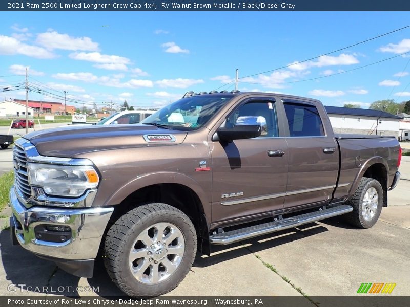 Front 3/4 View of 2021 2500 Limited Longhorn Crew Cab 4x4