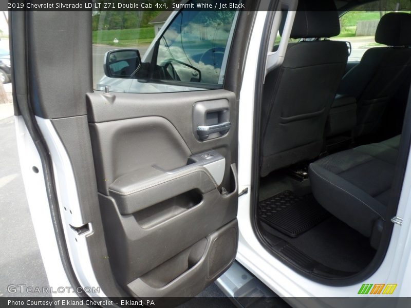 Summit White / Jet Black 2019 Chevrolet Silverado LD LT Z71 Double Cab 4x4