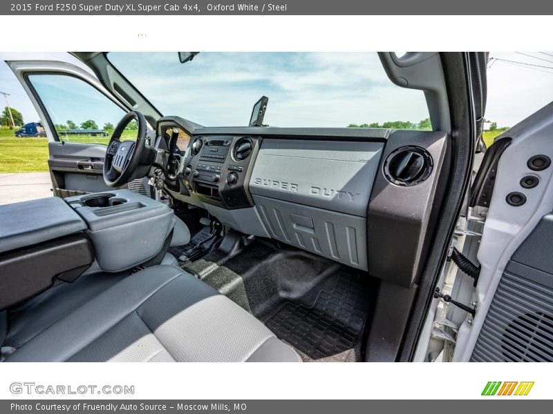 Oxford White / Steel 2015 Ford F250 Super Duty XL Super Cab 4x4