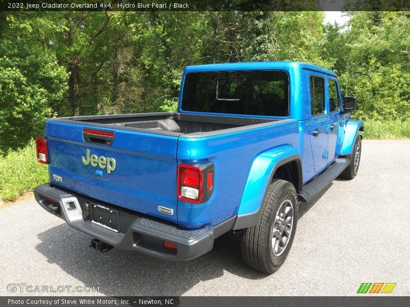 Hydro Blue Pearl / Black 2022 Jeep Gladiator Overland 4x4