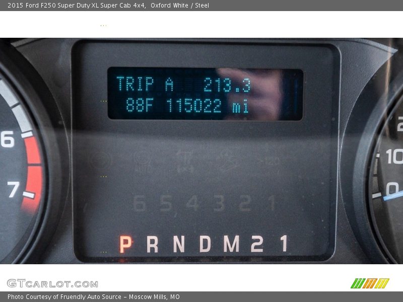 Oxford White / Steel 2015 Ford F250 Super Duty XL Super Cab 4x4