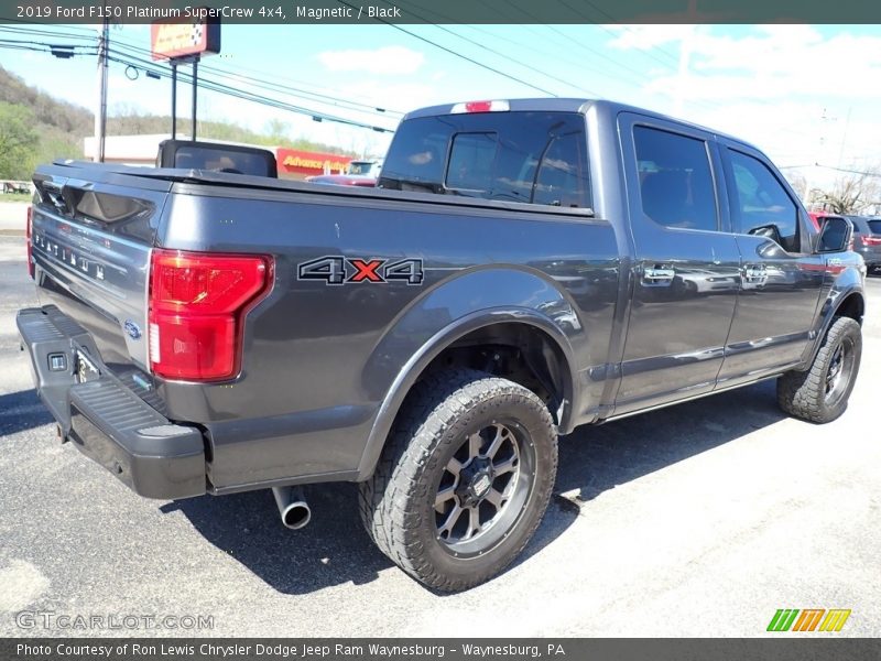 Magnetic / Black 2019 Ford F150 Platinum SuperCrew 4x4