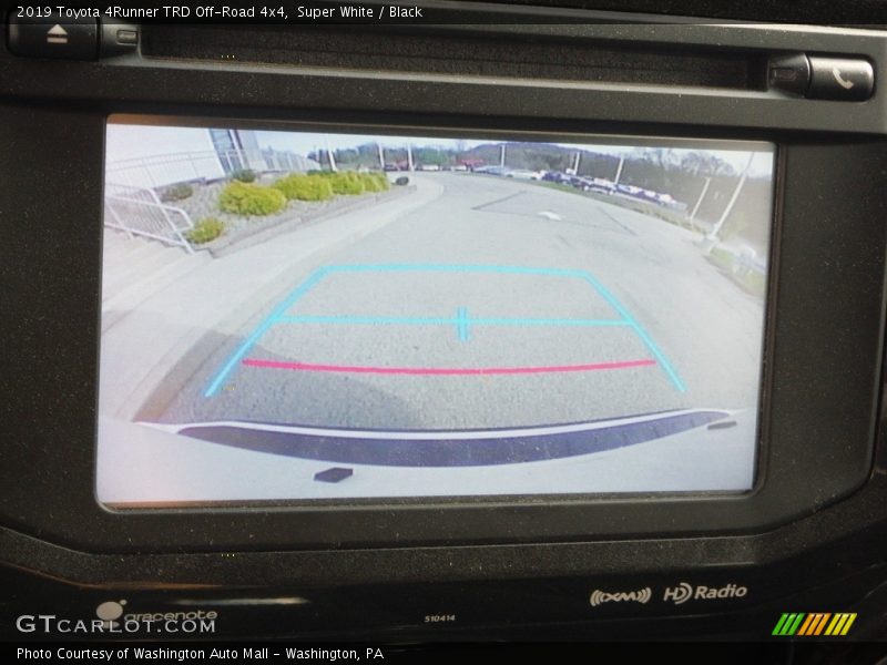 Super White / Black 2019 Toyota 4Runner TRD Off-Road 4x4