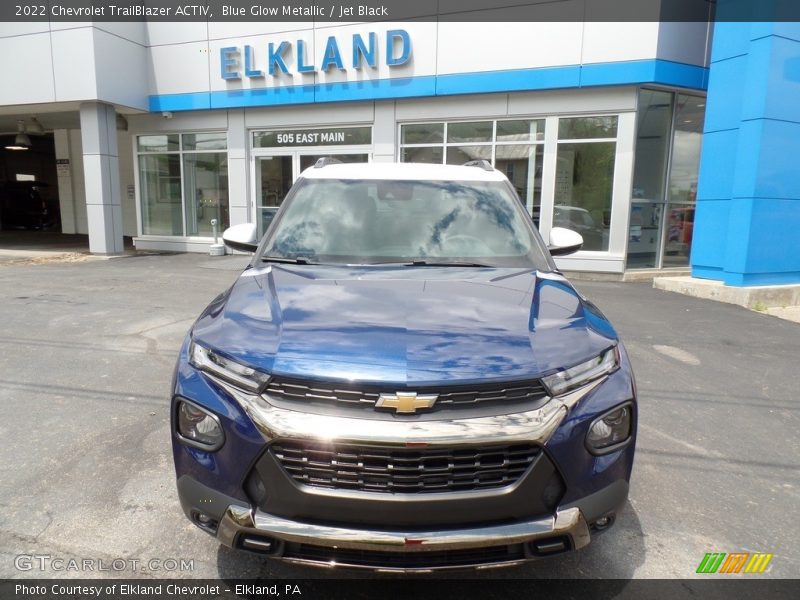 Blue Glow Metallic / Jet Black 2022 Chevrolet TrailBlazer ACTIV